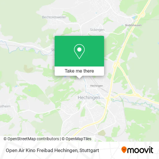 Карта Open Air Kino Freibad Hechingen