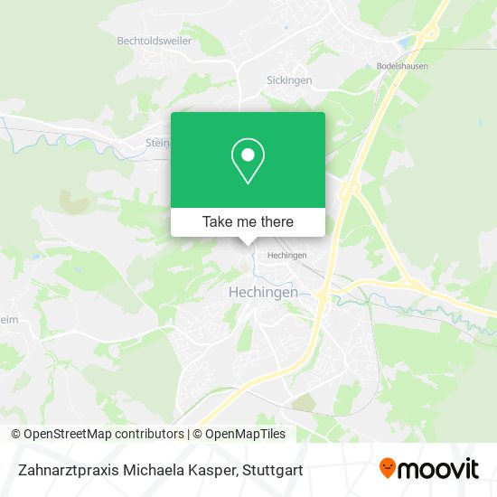 Карта Zahnarztpraxis Michaela Kasper