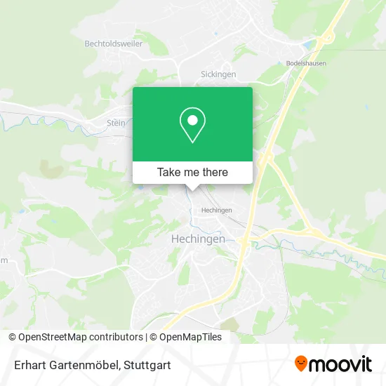 Карта Erhart Gartenmöbel