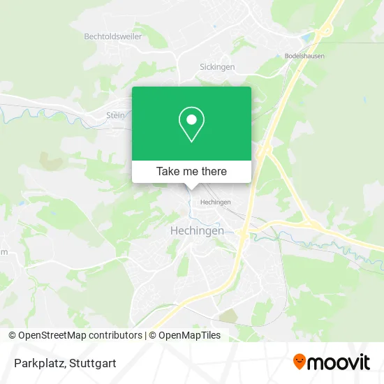 Карта Parkplatz