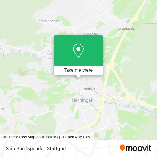 Карта Snip Bandspender