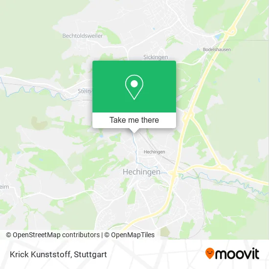 Карта Krick Kunststoff