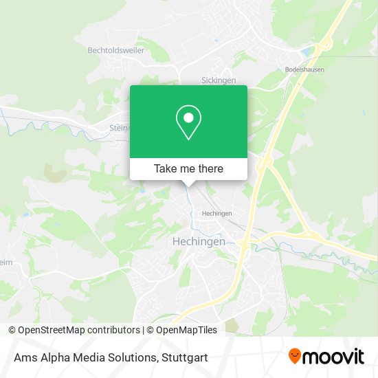 Ams Alpha Media Solutions map