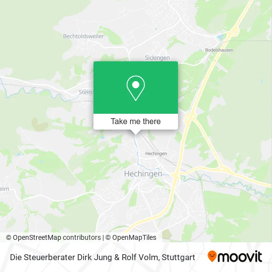 Карта Die Steuerberater Dirk Jung & Rolf Volm