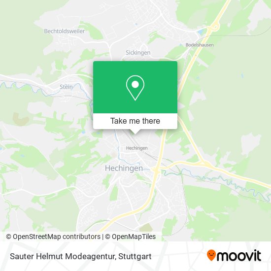 Карта Sauter Helmut Modeagentur
