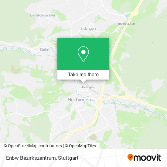 Карта Enbw Bezirkszentrum