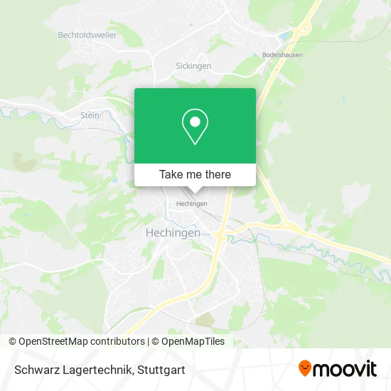 Карта Schwarz Lagertechnik