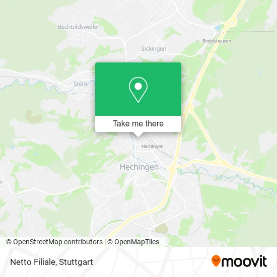 Карта Netto Filiale