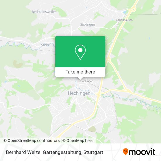 Карта Bernhard Welzel Gartengestaltung