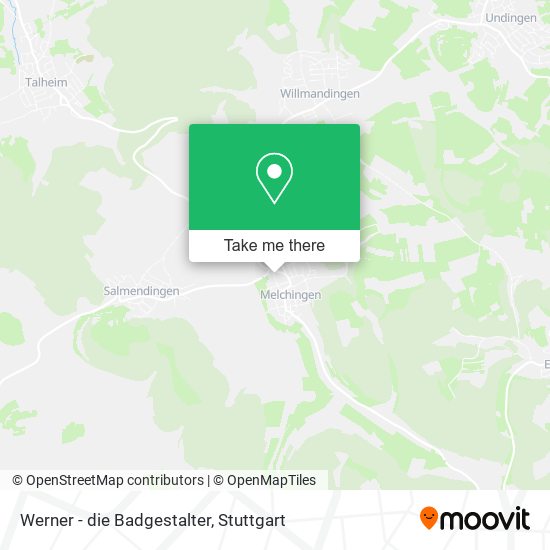 Карта Werner - die Badgestalter