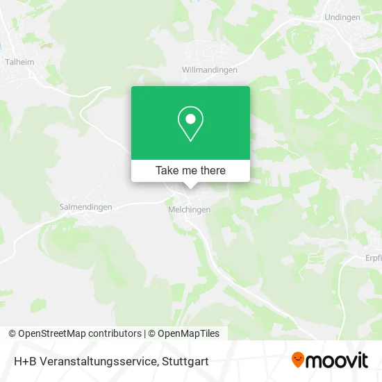 Карта H+B Veranstaltungsservice