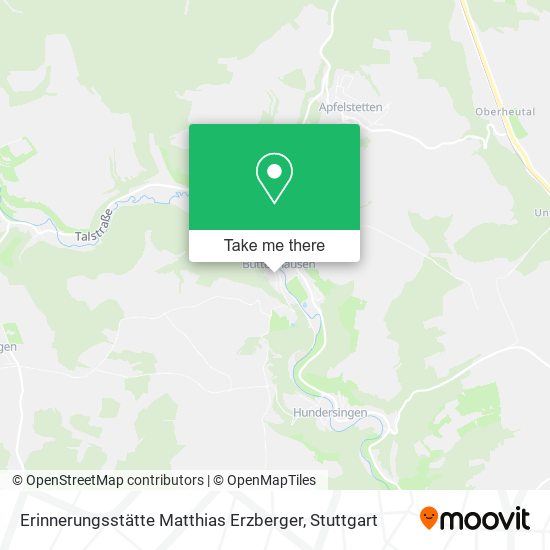 Карта Erinnerungsstätte Matthias Erzberger