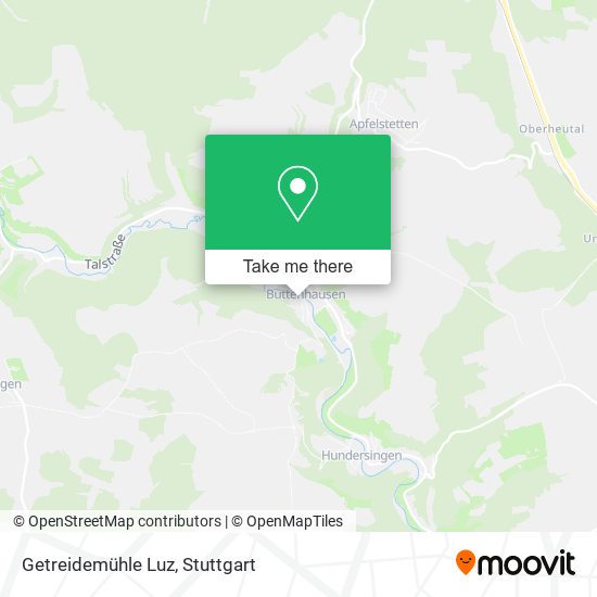 Карта Getreidemühle Luz