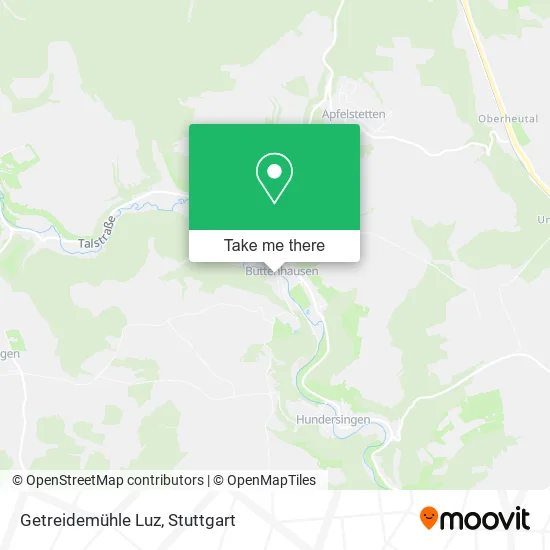 Getreidemühle Luz map
