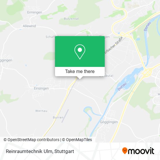 Карта Reinraumtechnik Ulm