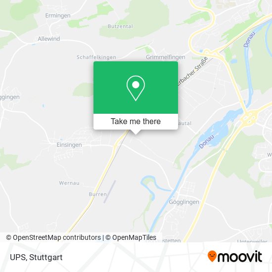 Карта UPS