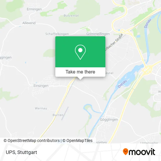 Карта UPS