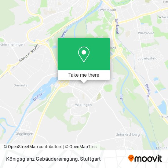 Königsglanz Gebäudereinigung map