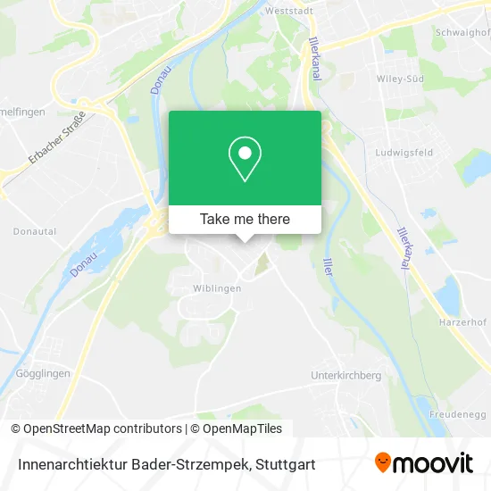 Карта Innenarchtiektur Bader-Strzempek