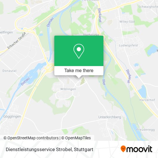 Dienstleistungsservice Strobel map