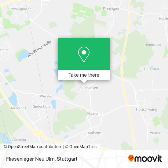 Fliesenleger Neu Ulm map