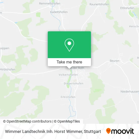 Карта Wimmer Landtechnik Inh. Horst Wimmer