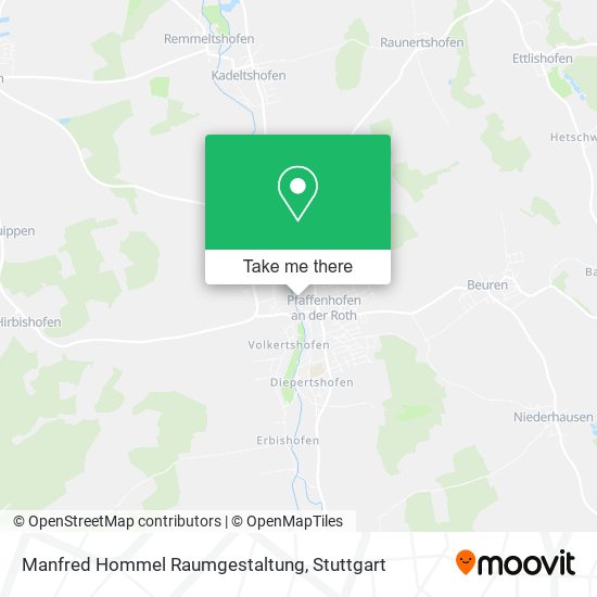 Manfred Hommel Raumgestaltung map