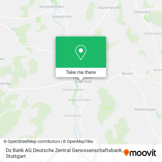 Карта Dz Bank AG Deutsche Zentral Genossenschaftsbank