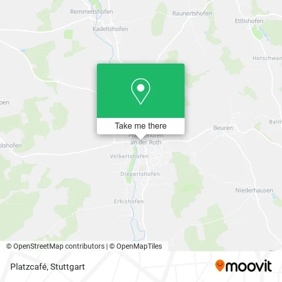 Карта Platzcafé