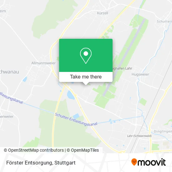Карта Förster Entsorgung