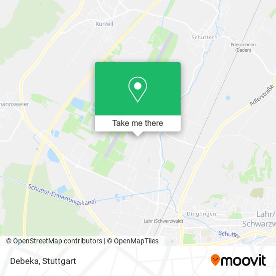 Debeka map