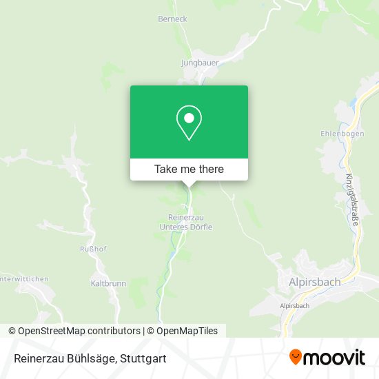 Reinerzau Bühlsäge map