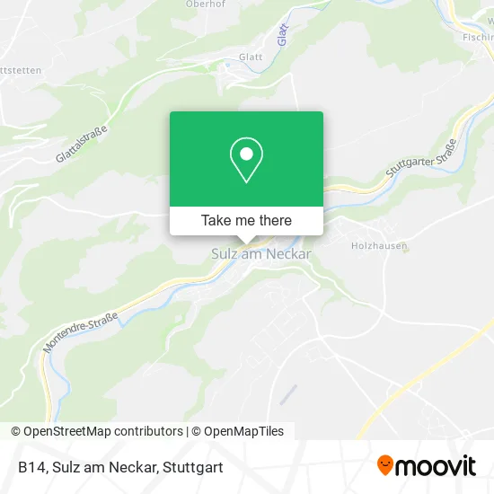 Карта B14, Sulz am Neckar