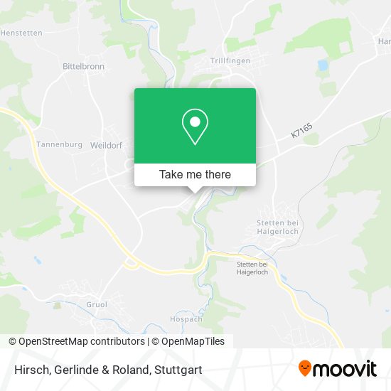 Hirsch, Gerlinde & Roland map