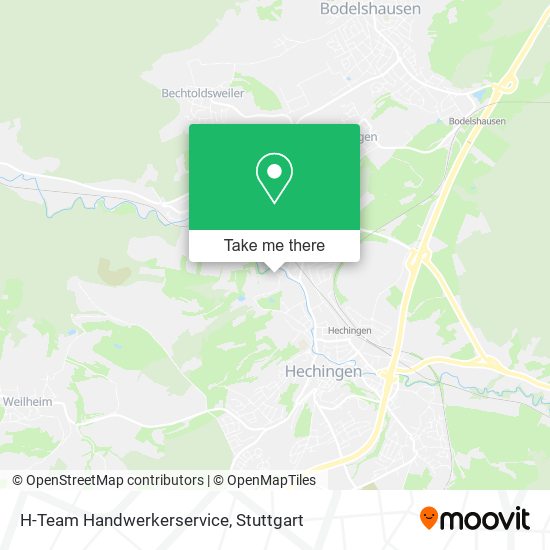 H-Team Handwerkerservice map