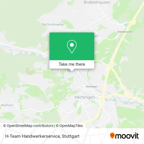 Карта H-Team Handwerkerservice