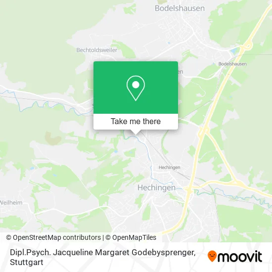 Карта Dipl.Psych. Jacqueline Margaret Godebysprenger