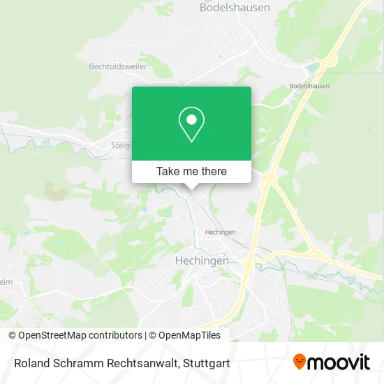 Карта Roland Schramm Rechtsanwalt
