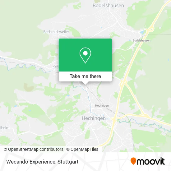 Карта Wecando Experience