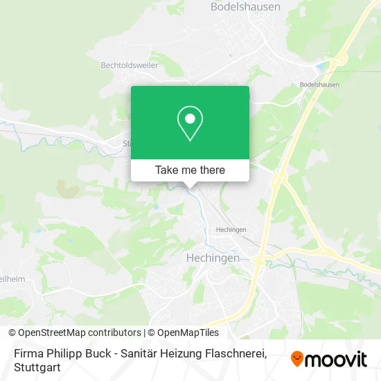 Карта Firma Philipp Buck - Sanitär Heizung Flaschnerei