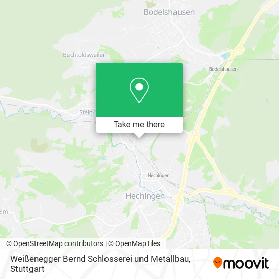 Карта Weißenegger Bernd Schlosserei und Metallbau