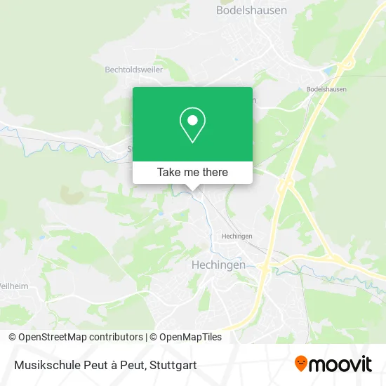 Карта Musikschule Peut à Peut