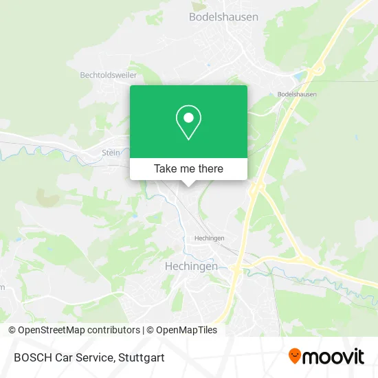 Карта BOSCH Car Service