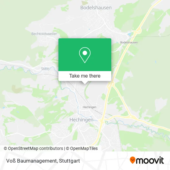 Карта Voß Baumanagement