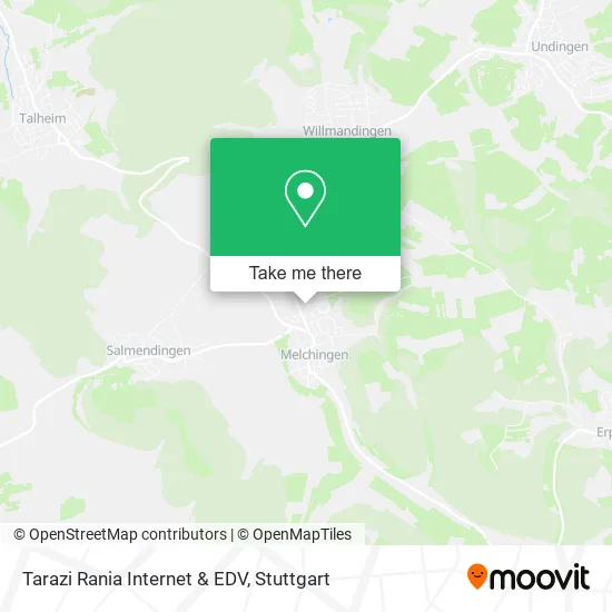 Карта Tarazi Rania Internet & EDV