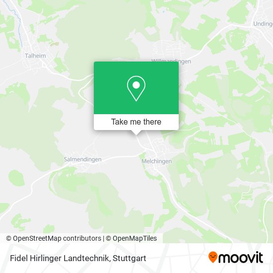 Fidel Hirlinger Landtechnik map