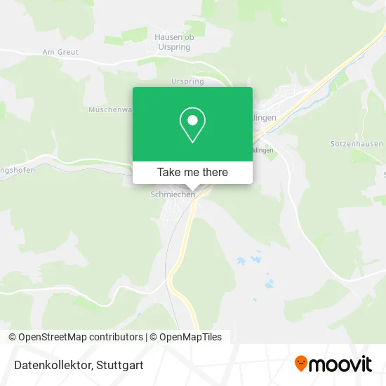 Карта Datenkollektor