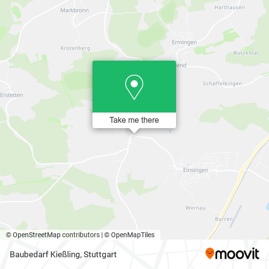 Карта Baubedarf Kießling