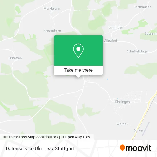 Datenservice Ulm Dsc map