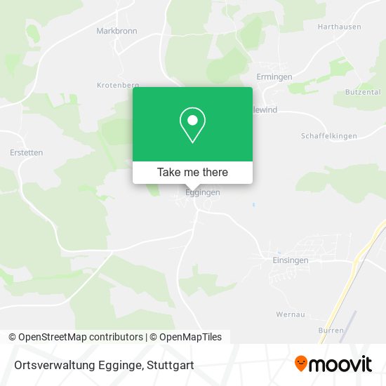 Карта Ortsverwaltung Egginge